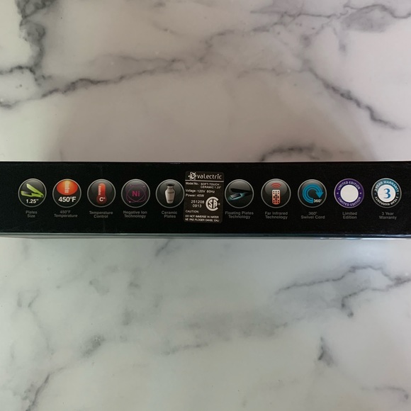 Evalectric Soft Touch Purple Straightener - Picture 3 of 6